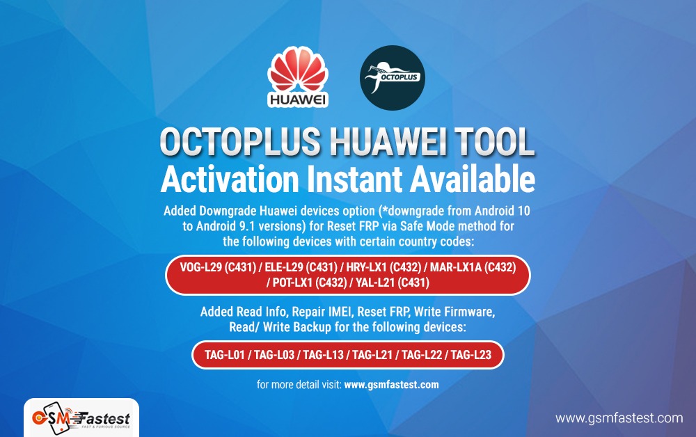 Octoplus Huawei Tool Activation