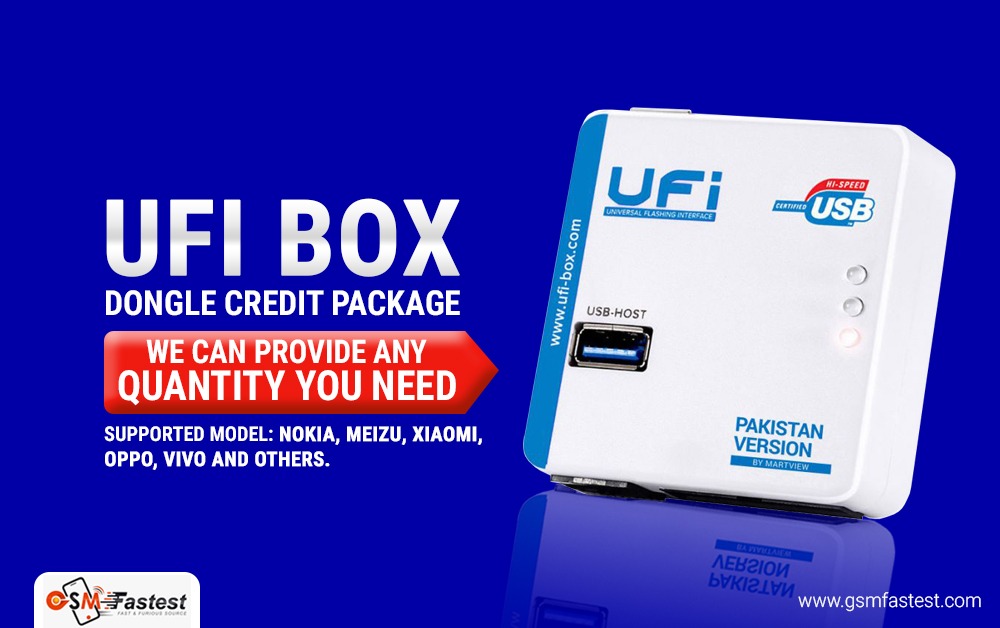 UFI box / dongle  (10 Credits Pack )