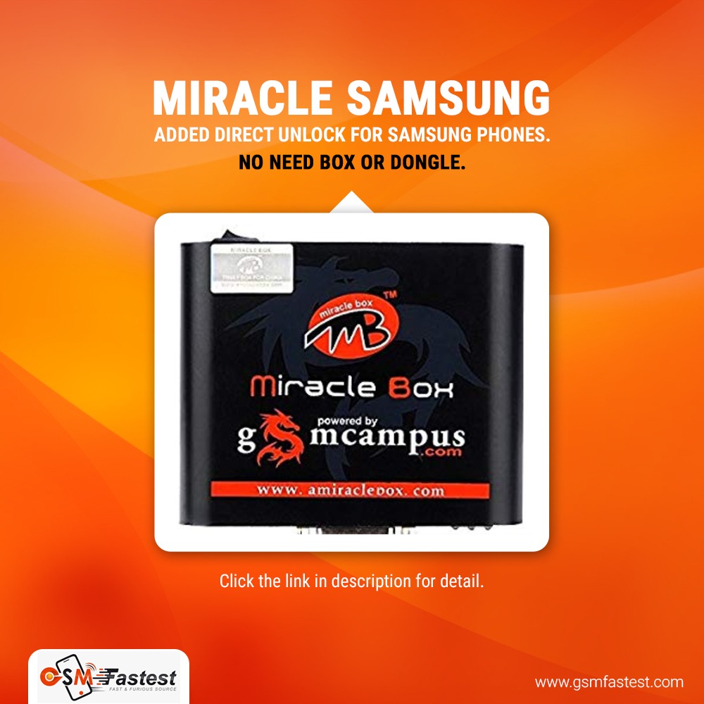 Miracle Samsung New Account 10 credit