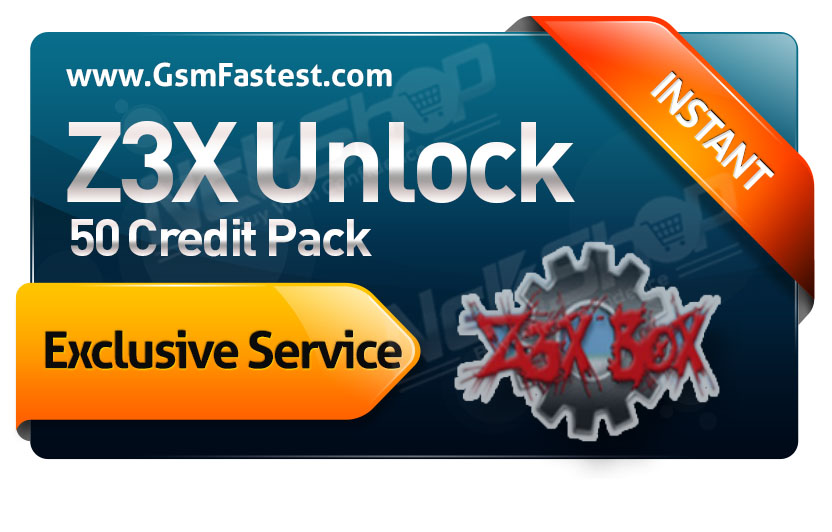 Z3x Credits Pack = 50 Pack