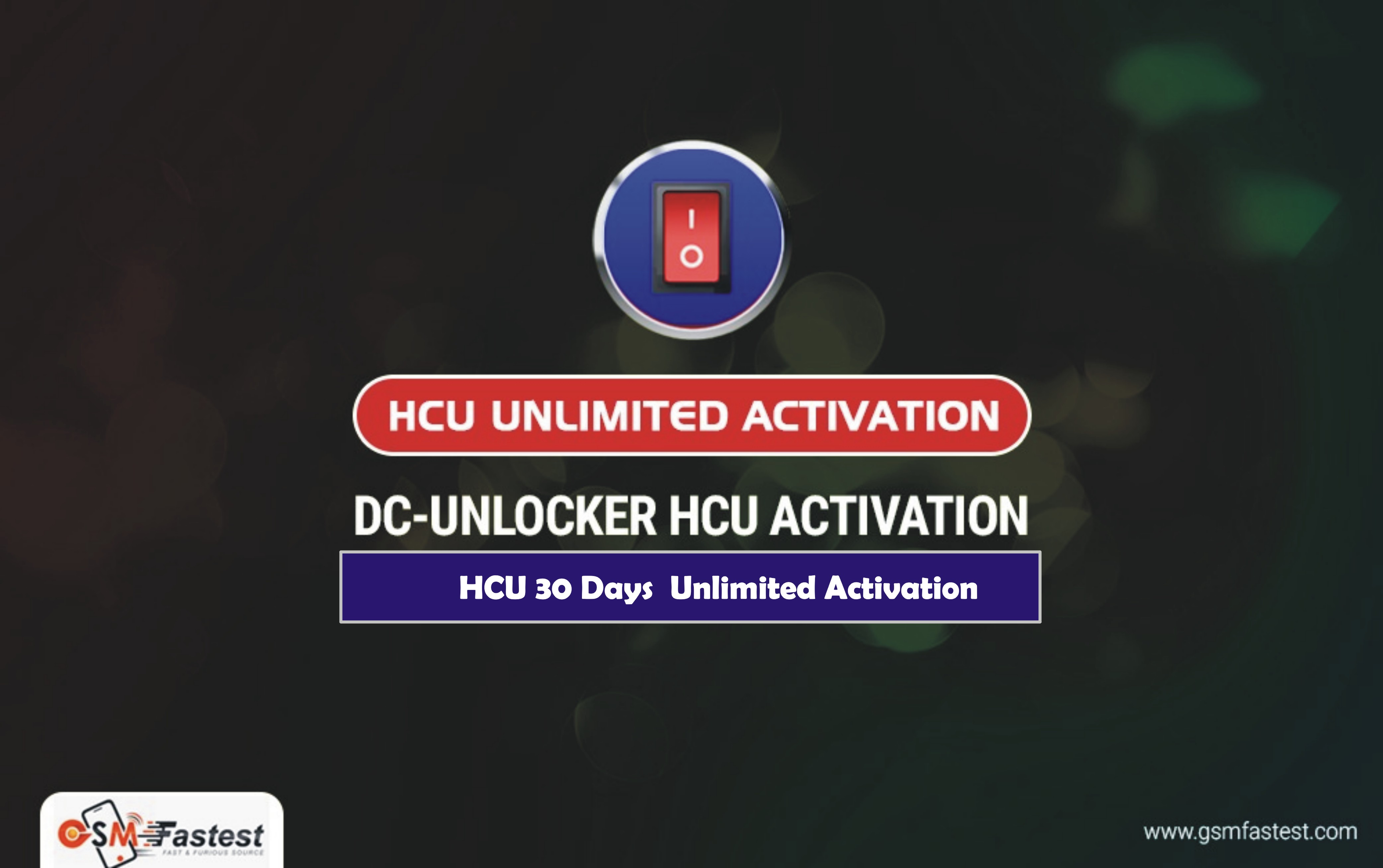 HCU Unlimited Activation For 30 Days Only
