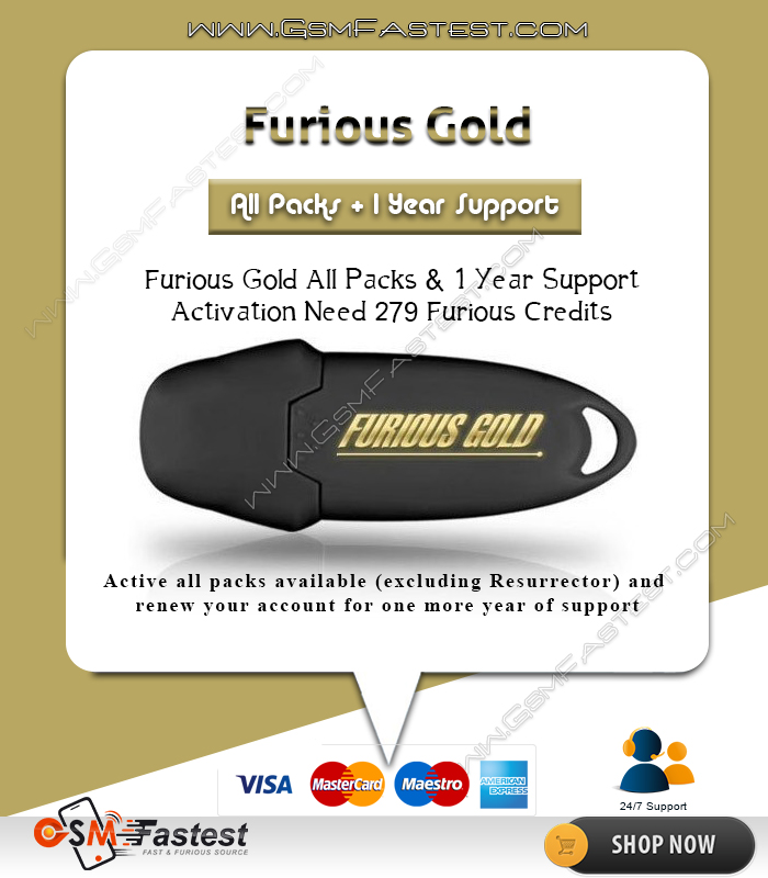 Furious Gold SPECIAL ALL PACKS + 1 YEAR